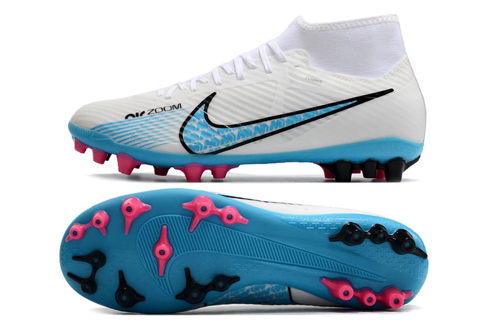 Nike Air Zoom Mercurial Superfly IX Academy AG blanco azul